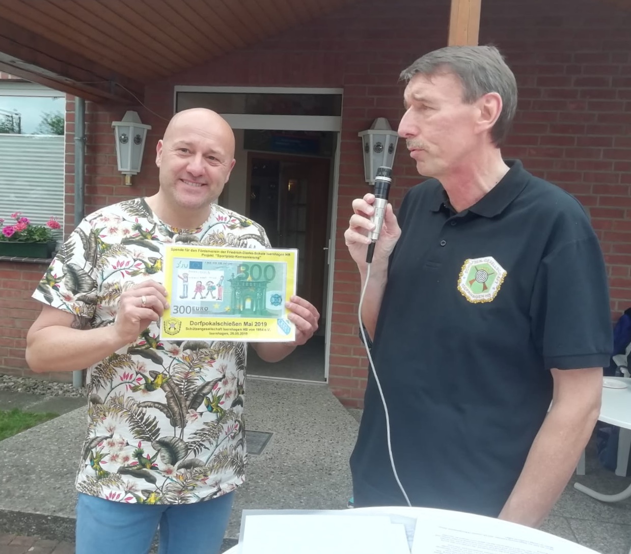 Schützenverein HB unterstützt Förderverein Friedrich-Dierks-Schule